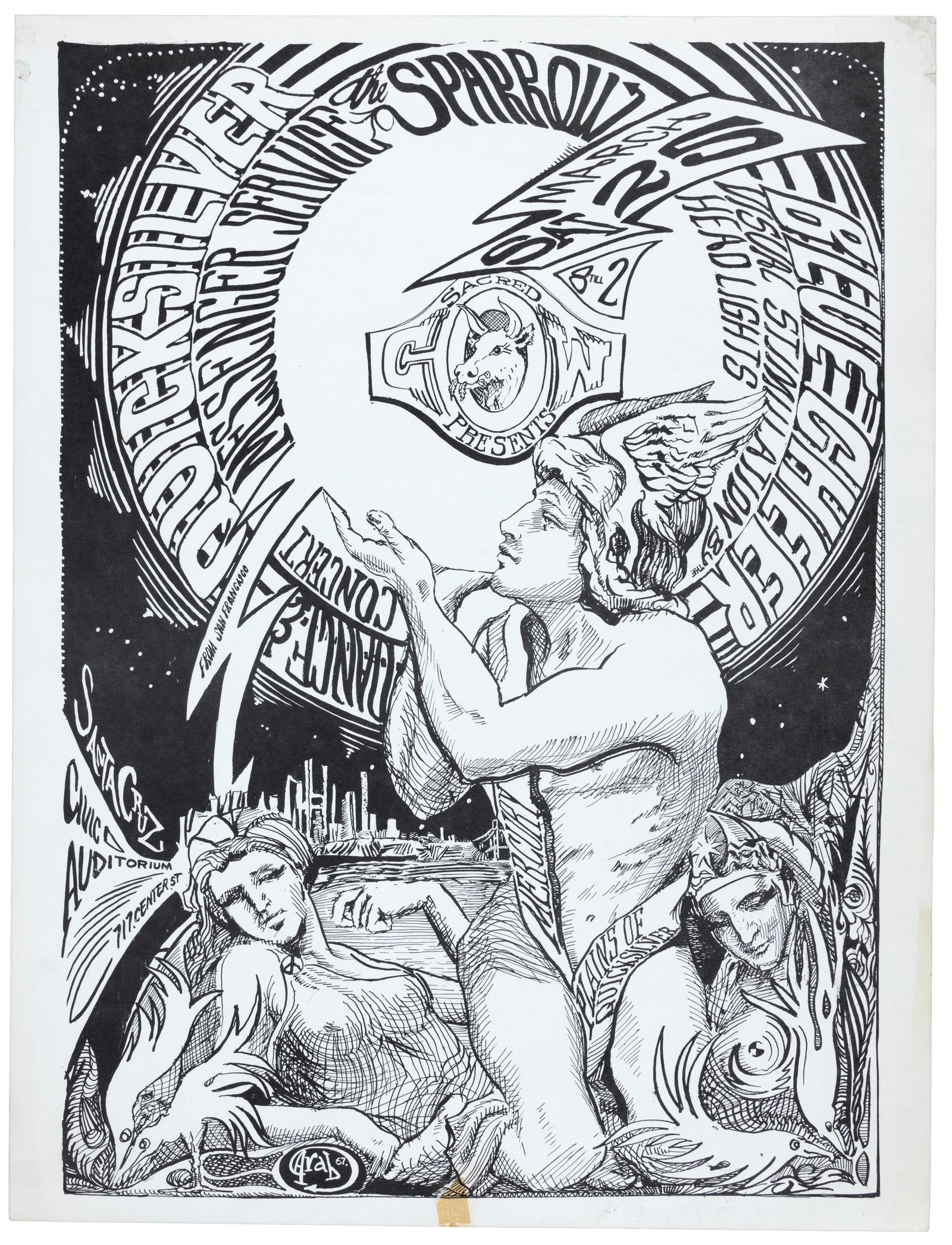 Quicksilver Messenger Service Santa Cruz 1967 (1 of 1)