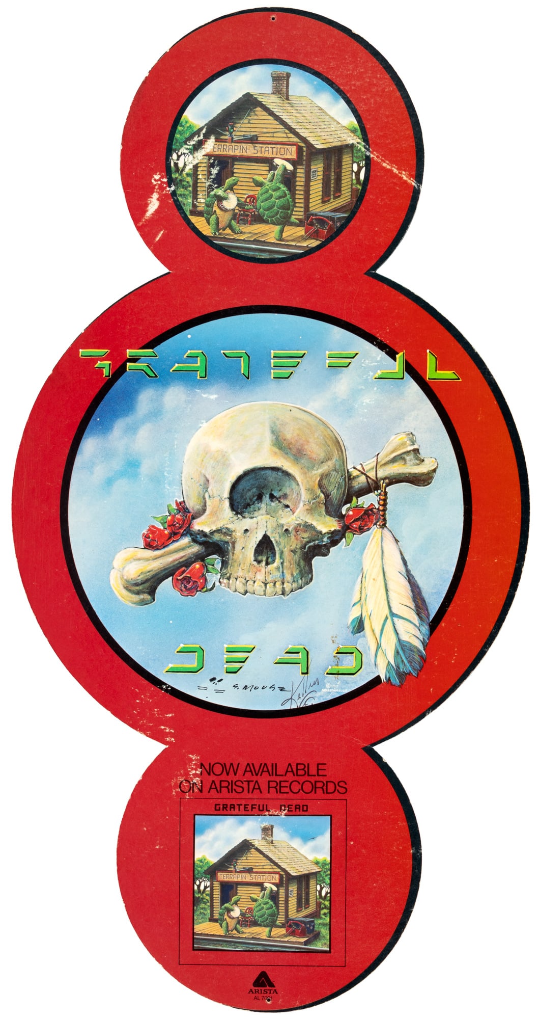 Dead promo twice signed by Mouse and Kelly (1 of 2)