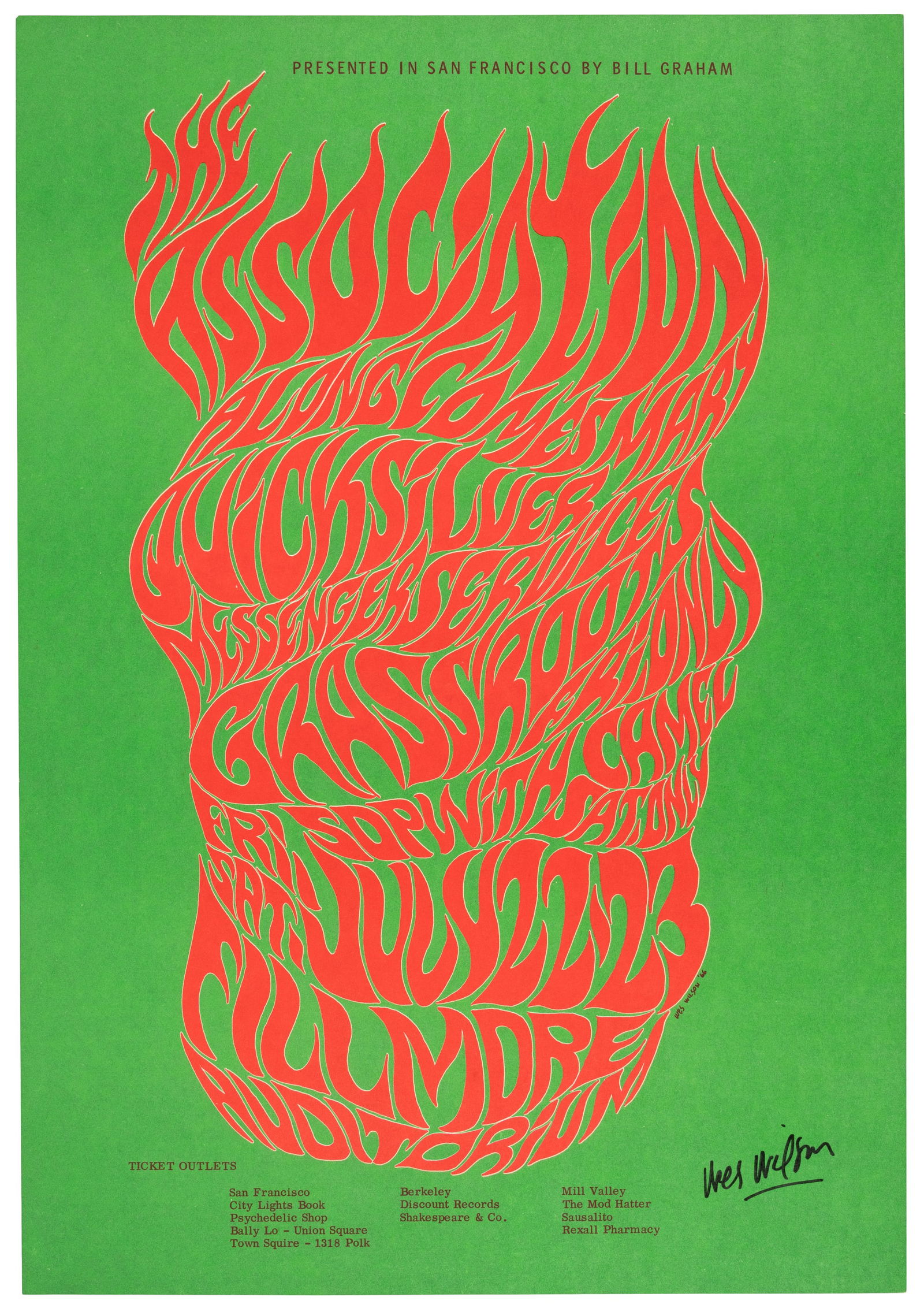 Signed by Wes Wilson (1 of 2)