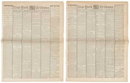 Lincoln's assassination in the New York Tribune