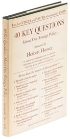 Inscribed and signed by Herbert Hoover