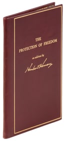 Hoover birthday address, signed 1/28 copies
