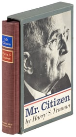 Truman, Mr. Citizen, Signed