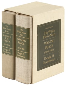 Eisenhower's Memoirs Signed