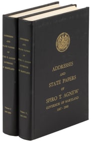 Addresses of Spiro Agnew Signed