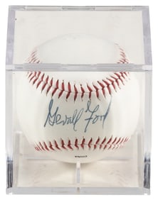 Ford Signed Baseball