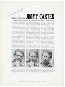 Carter's playboy interview offprint, Scarce edition