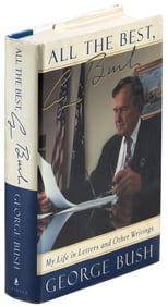 All the Best, George Bush inscribed