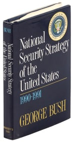 Bush's National Security Strategy, 1991, signed
