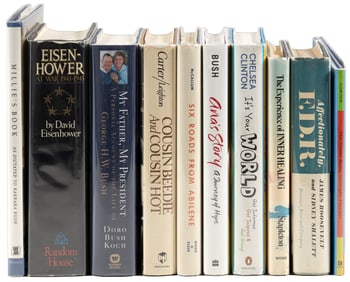 Eight vols signed Presidential family members