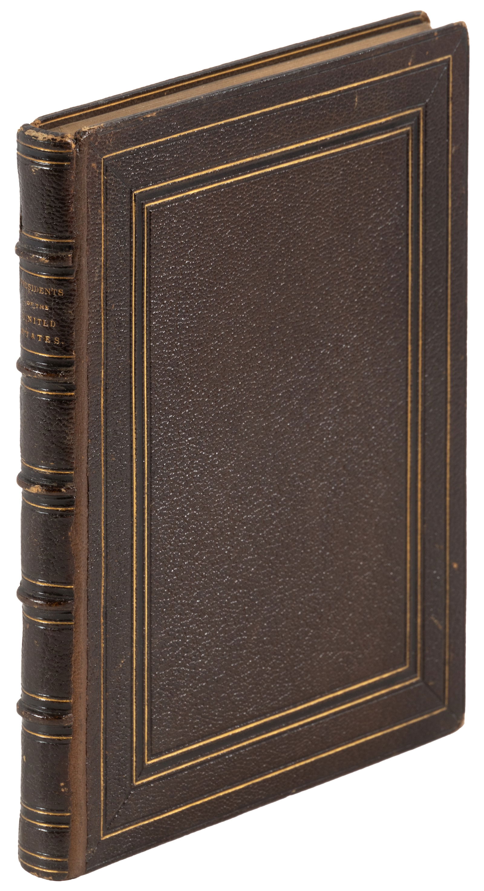 Engraved portrait album, Presidents to Garfield (1 of 4)