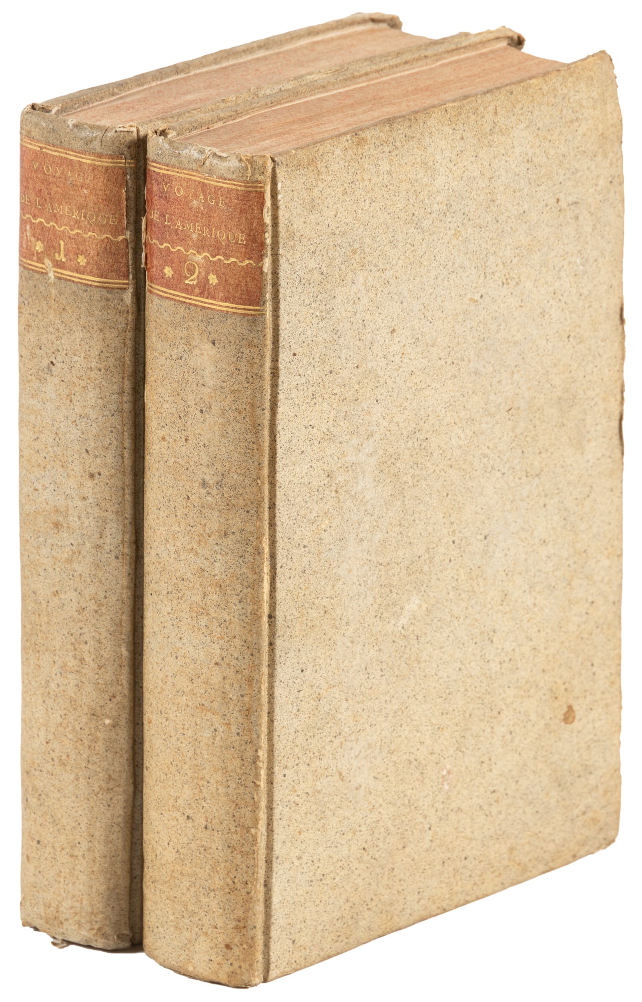 Anburey's travels, 1st French ed. w/ map (1 of 4)