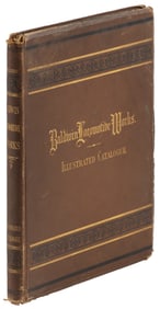 Baldwin Locomotive Catalogue, albumen photos