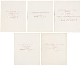British writer collects U.S. Bishop's autographs