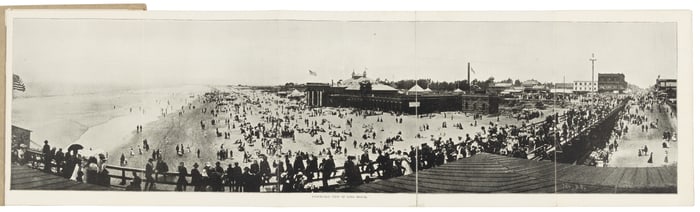 Panoramic view of Long Beach