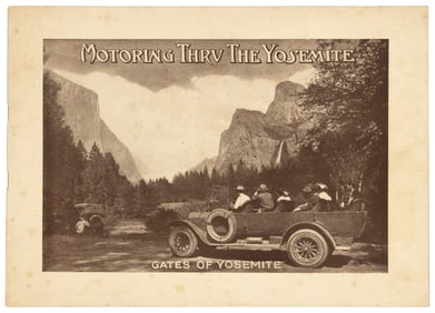 Motoring Thru the Yosemite 1926