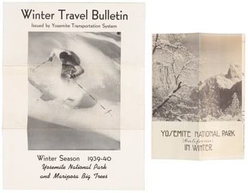 Rare ephemera on Yosemite in Winter