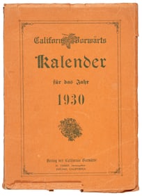 Annual for California Germans