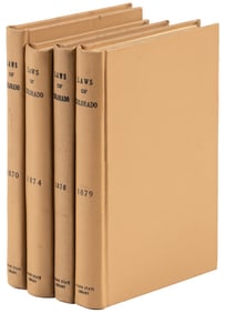 Colorado laws, 1870-1879