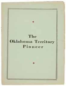 The Oklahoma Territory Pioneer, 1936
