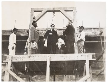 Hanging of kidnapper in Oklahoma, 1936