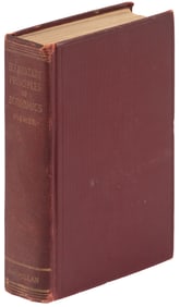 Fisher, Elementary Principles of Economics