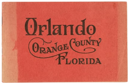Promotional view book of Orlando, Florida