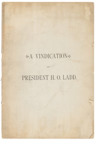 Horatio O. Ladd, A Vindication