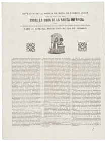 Call to save Chinese children, 1852