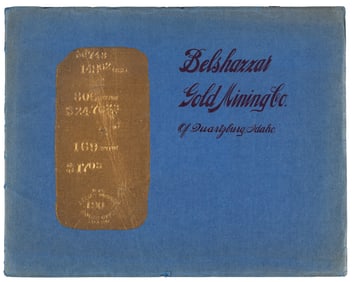 Prospectus for Belshazzar Gold Mining Company