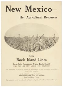 New Mexico farmlands a train ride away, 1912