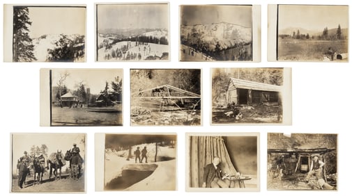 Photos of Fort Creek Mines, Oregon c.1908