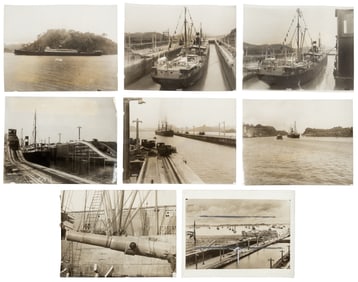 15 photographs of the Panama Canal 1914-15