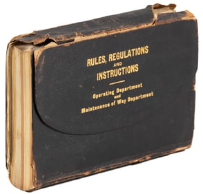 1903 Southern Pacific Railroad rules and regs