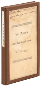 Reverend Daniel Shute's copy, election sermon