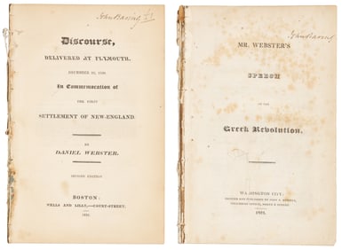 Daniel Webster in support of the Greeks