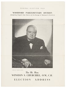 Re-elect Winston Churchill in 1950
