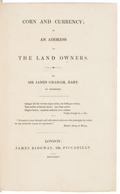 Corn and Currency, Sir James Graham, 1826