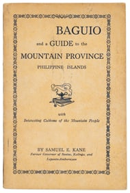 1930 Guide to the Mountain Province rare
