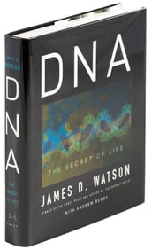 Signed by Nobel Prize winner James D. Watson