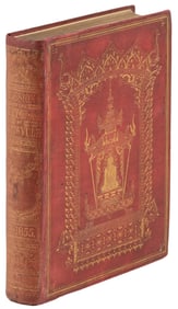 Yule's Mission to Court of Ava w/ folding map of Burma