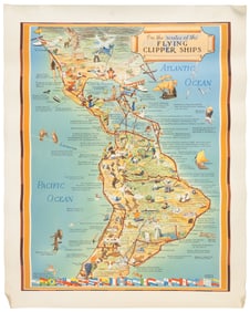Pan Am clipper ships in South America