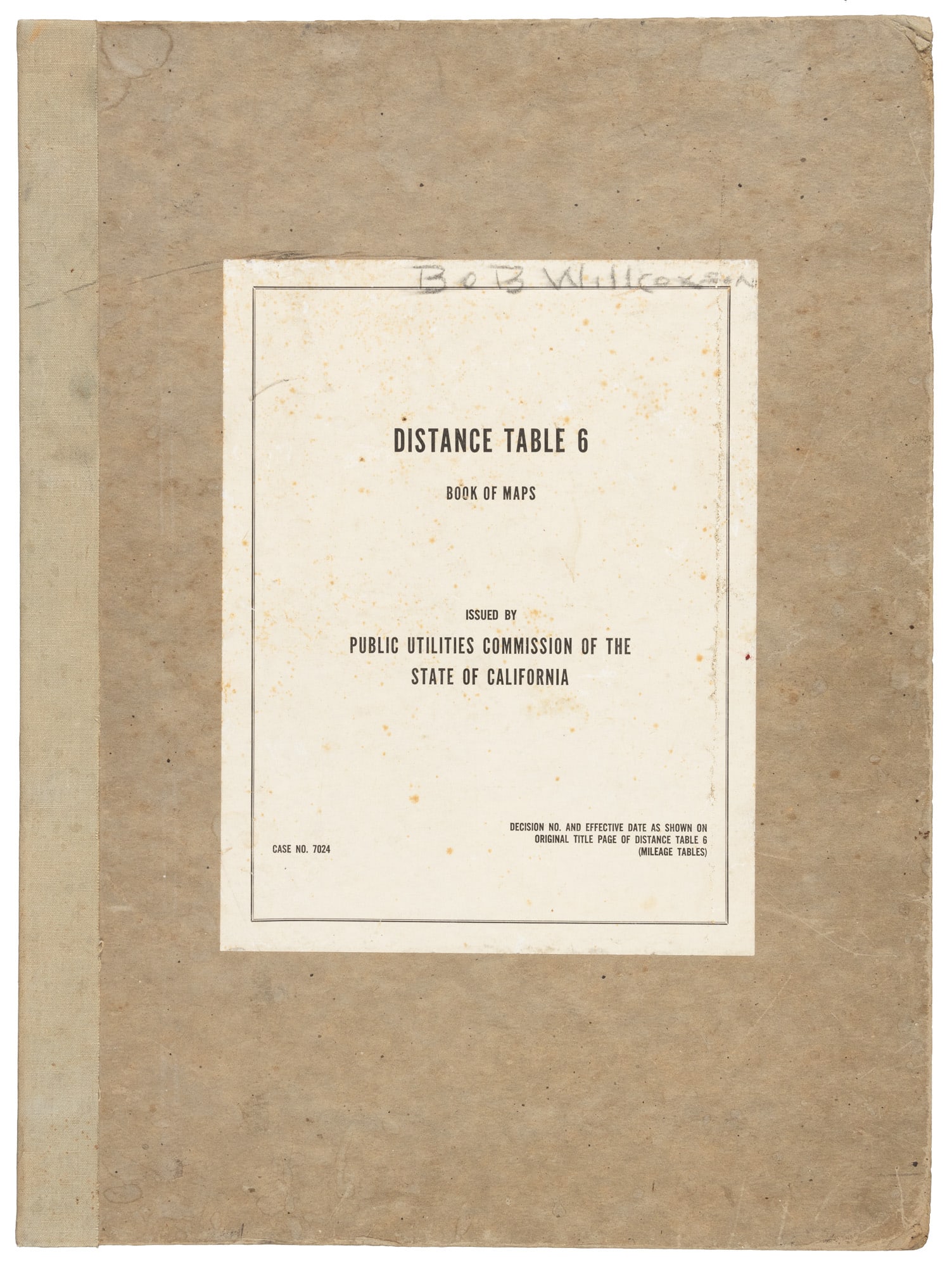 Detailed maps from Calif. P.U.C. (1 of 4)