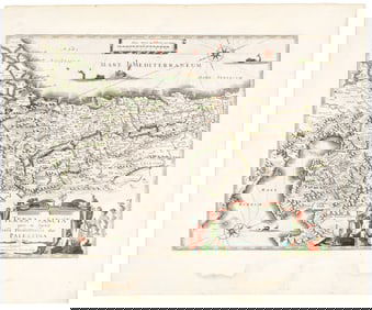 Blaeu map of the Holy Land