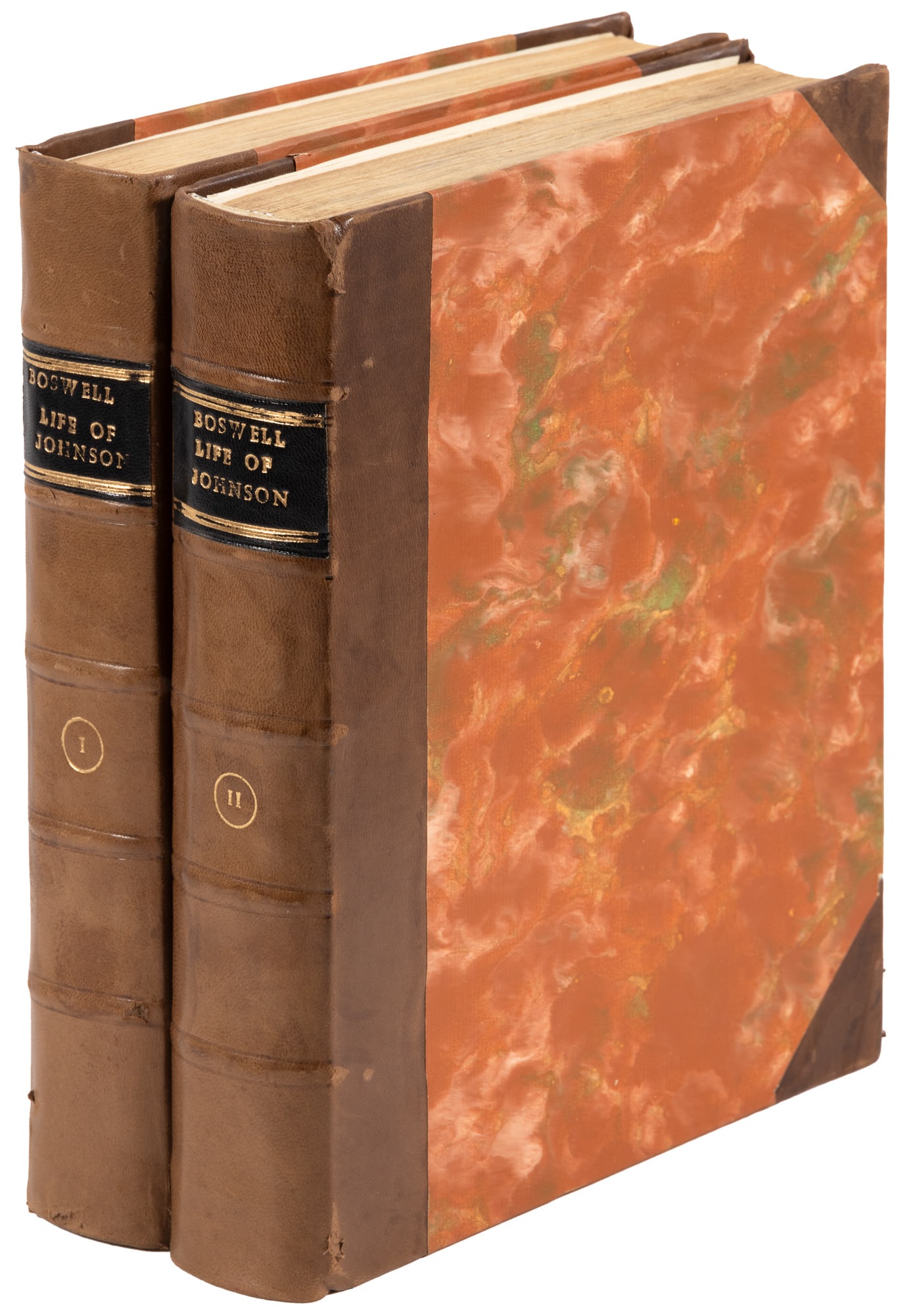 Boswell's Life of Johnson, 1791 2 vols (1 of 7)