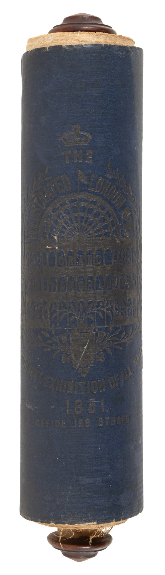 22 foot scroll of the Crystal Palace 1851 (1 of 11)