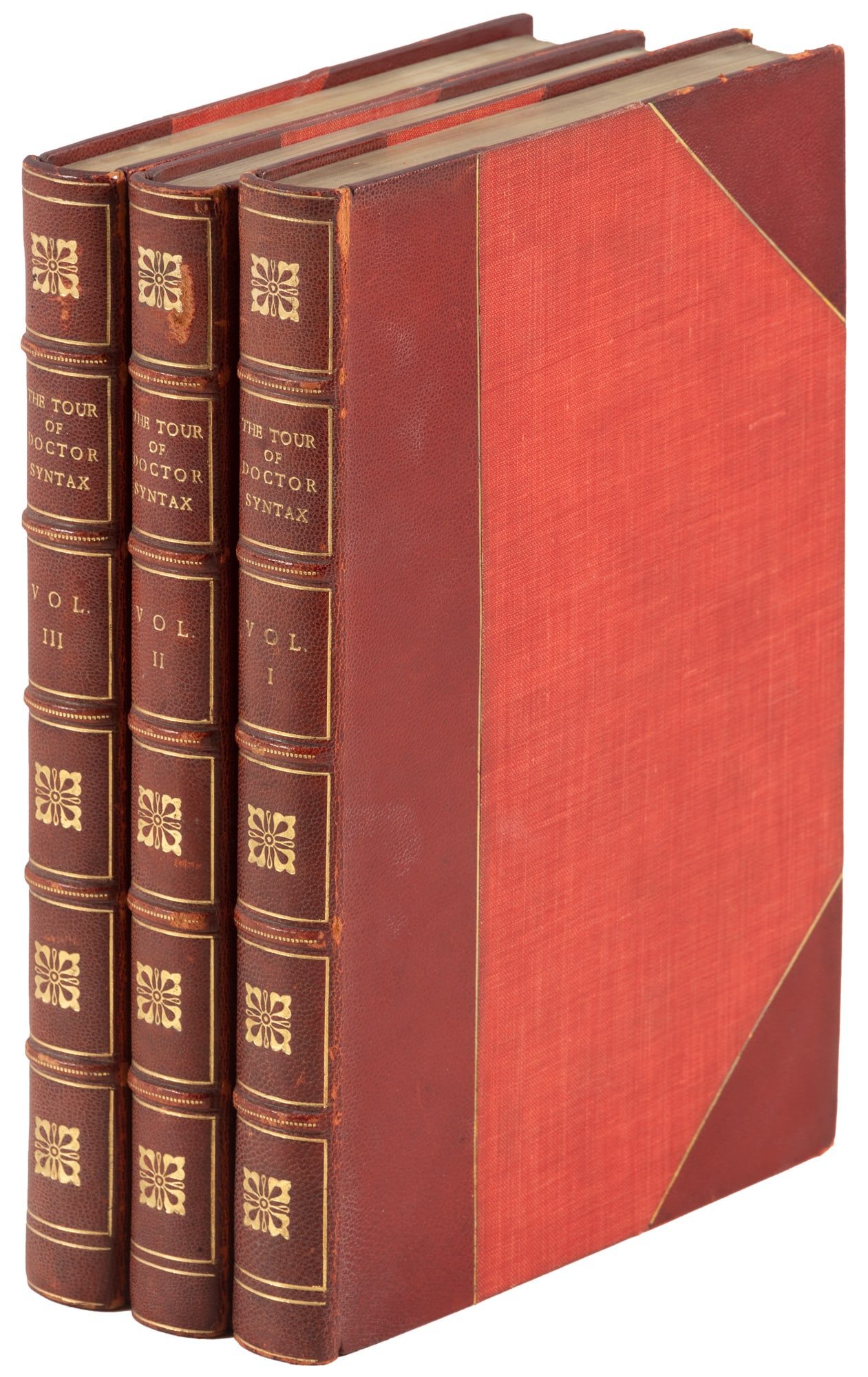 Three color-illustrated Tours of Dr. Syntax (1 of 4)