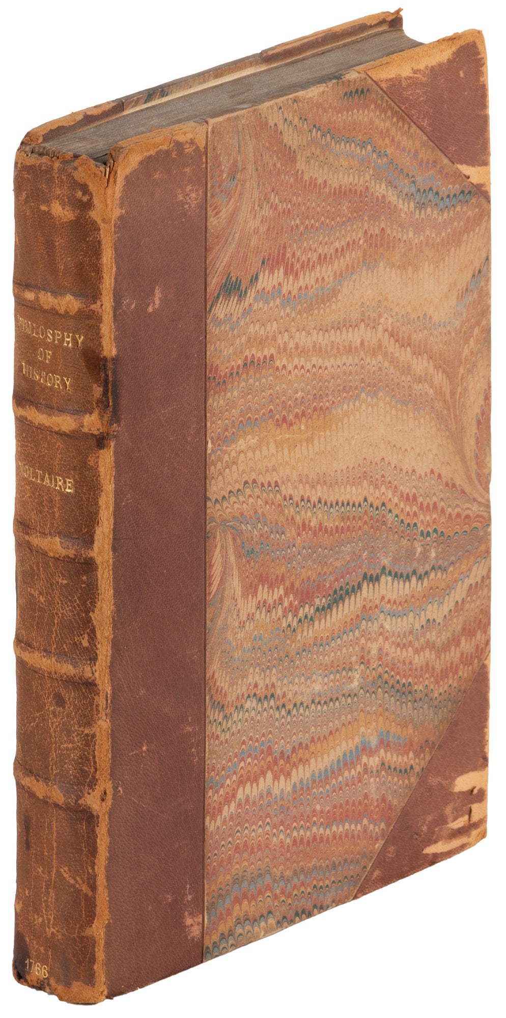 Voltaire, Philosophy of History 1st English ed.: Heading: Author: Voltaire, François-Marie Arouet de Title: The Philosophy of History Place Published: London Publisher:Printed for I. Allcock Date Published: 1766 Description: viii