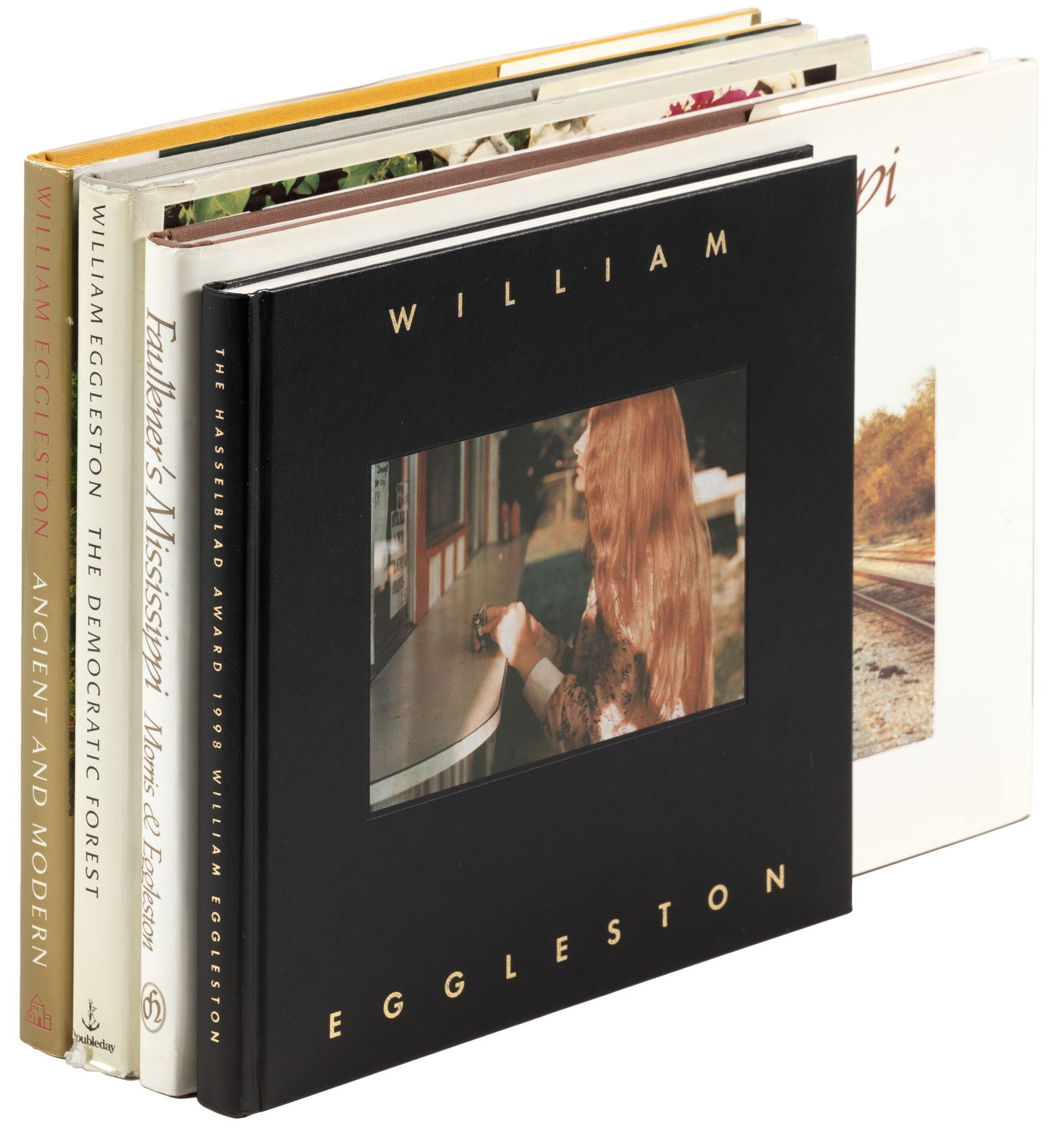 The photography of William Eggleston: Heading: (Eggleston, William) Author: Title: Four volumes of William Eggleston Place Published: Publisher: Date Published: 1989-1999 Description: 4 volumes. Illustrated profusely