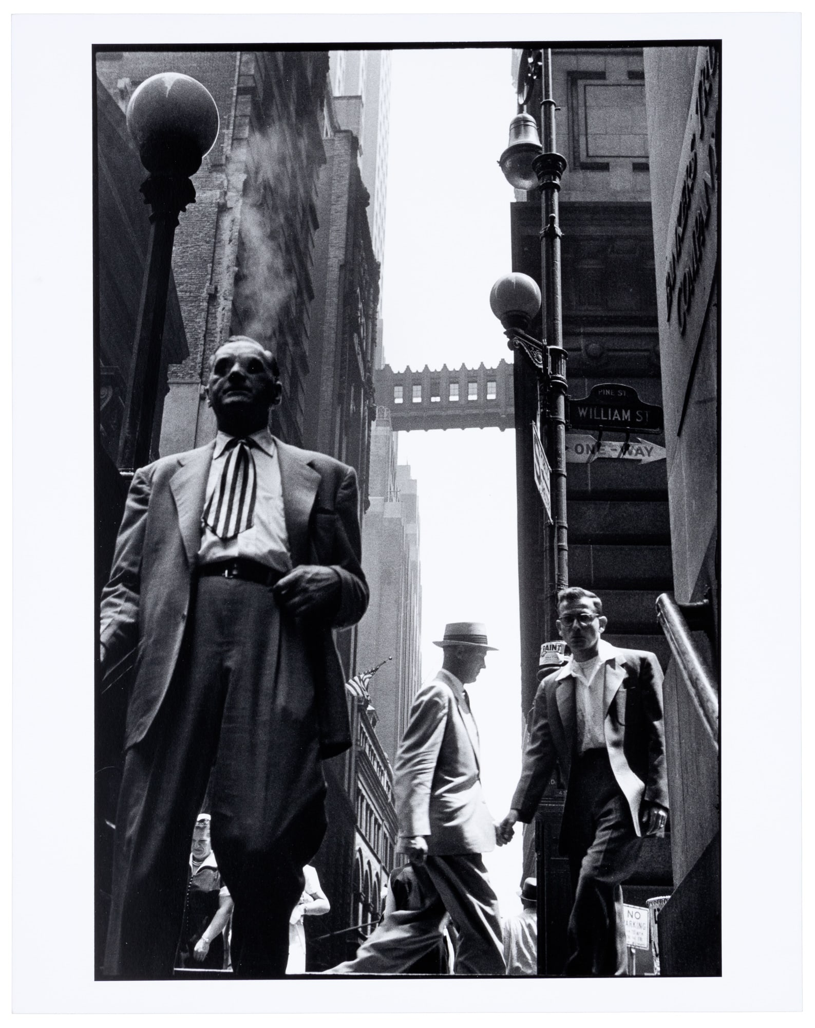 Wall Street, NYC signed by Leonard Freed (1 of 3)